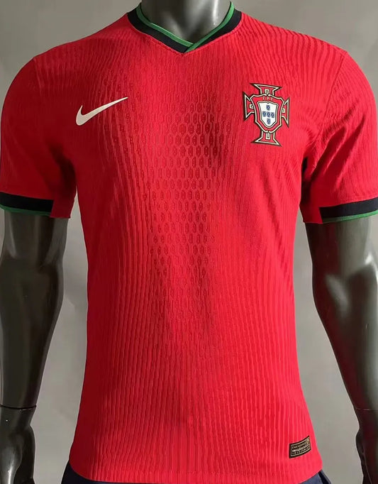 2024 Euros Portugal Home Player Version Football Shirt