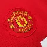 2010/11 Manchester United Home Retro Long Sleeve Football Shirt