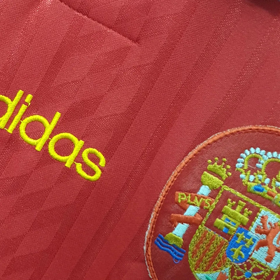 1994 Spain Home Retro Football Shirt