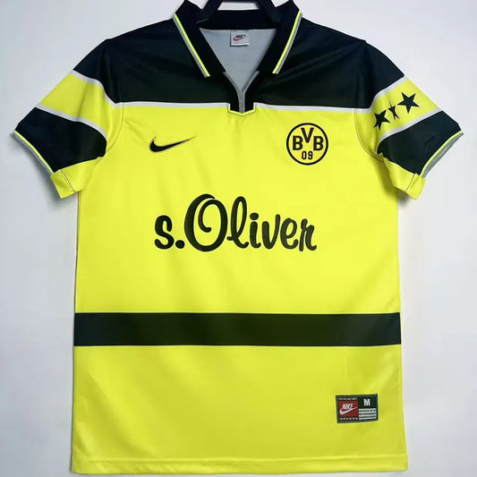 1997/98 Borrusia Dortmund Home Retro Football Shirt
