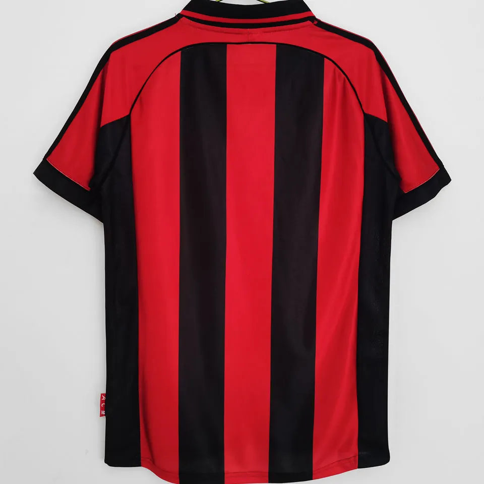 1998/99 AC Milan Home Retro Football Shirt