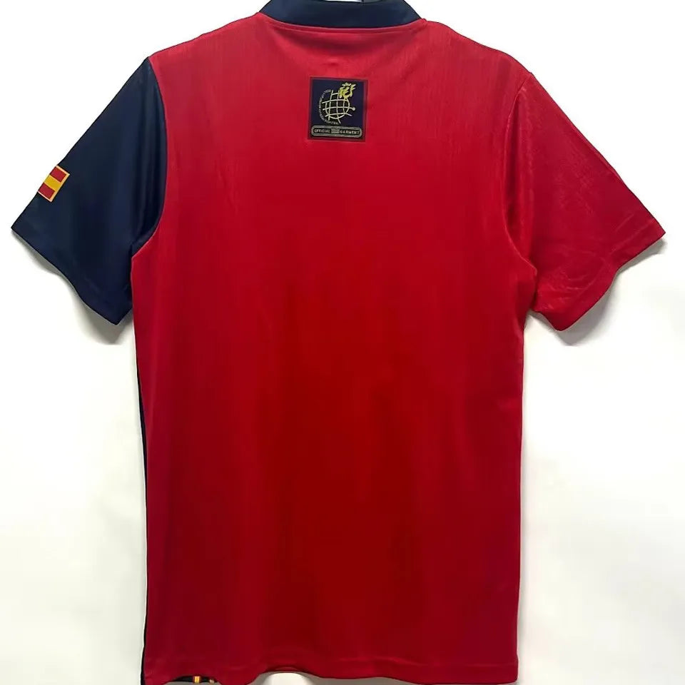 1996 Spain Home Retro Football Shirt