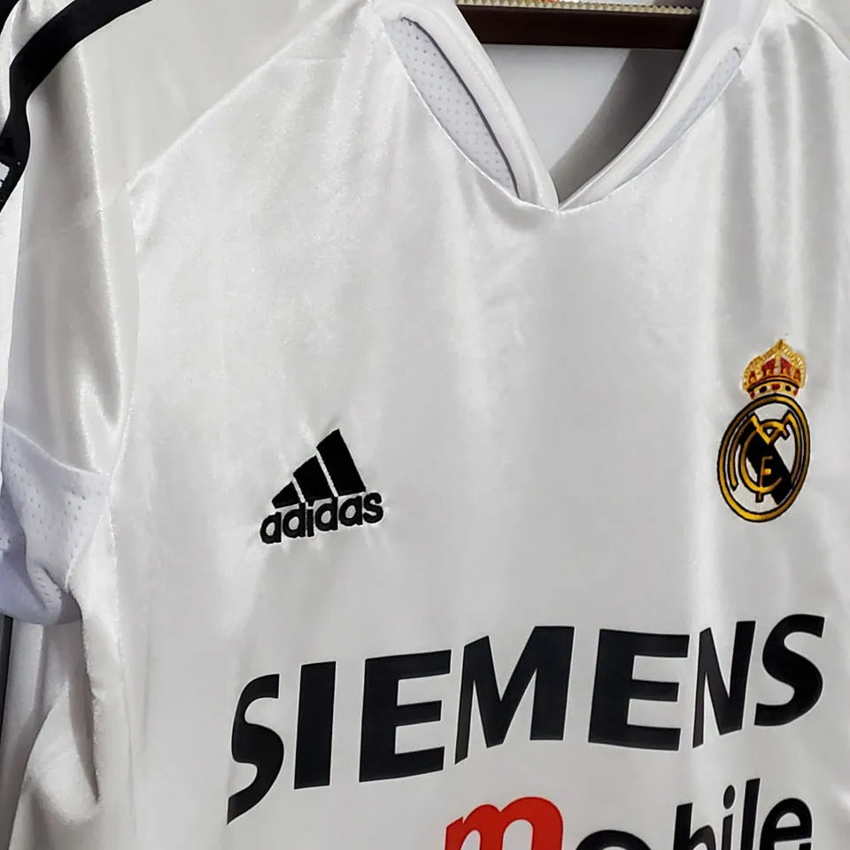 2004/05 Real Madrid Home Retro Football Shirt