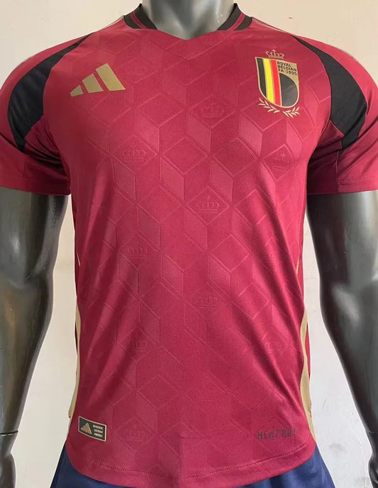 2024 Euros Belgium Home Player Version Football Shirt