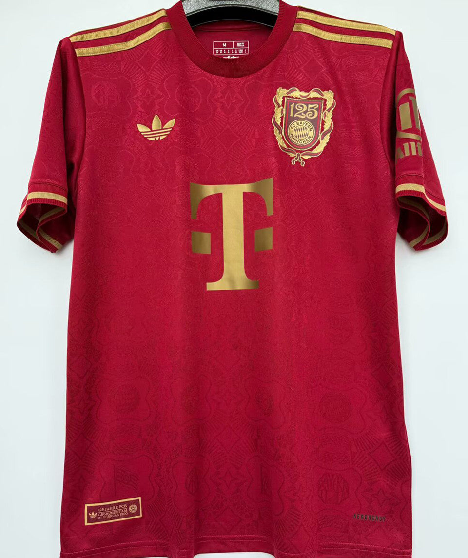 2025 Bayern Munich 125th Anniversary Football Shirt