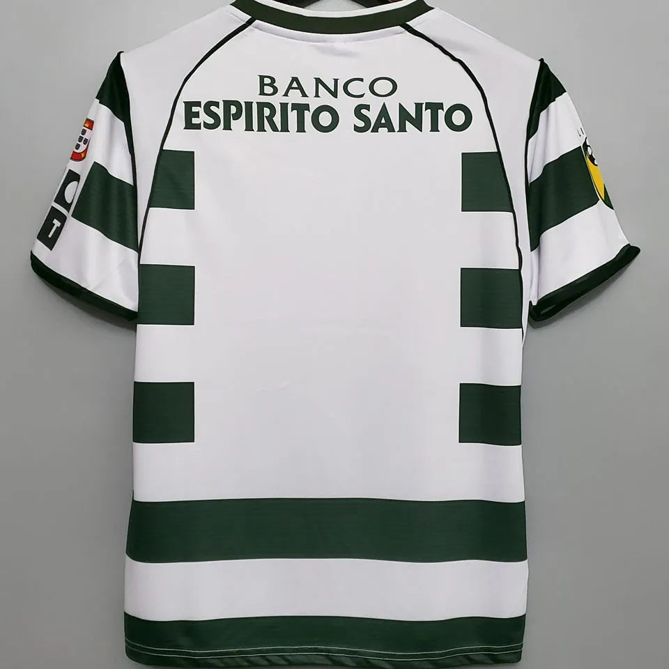 2001/03 Lisbon Home Retro Football Shirt