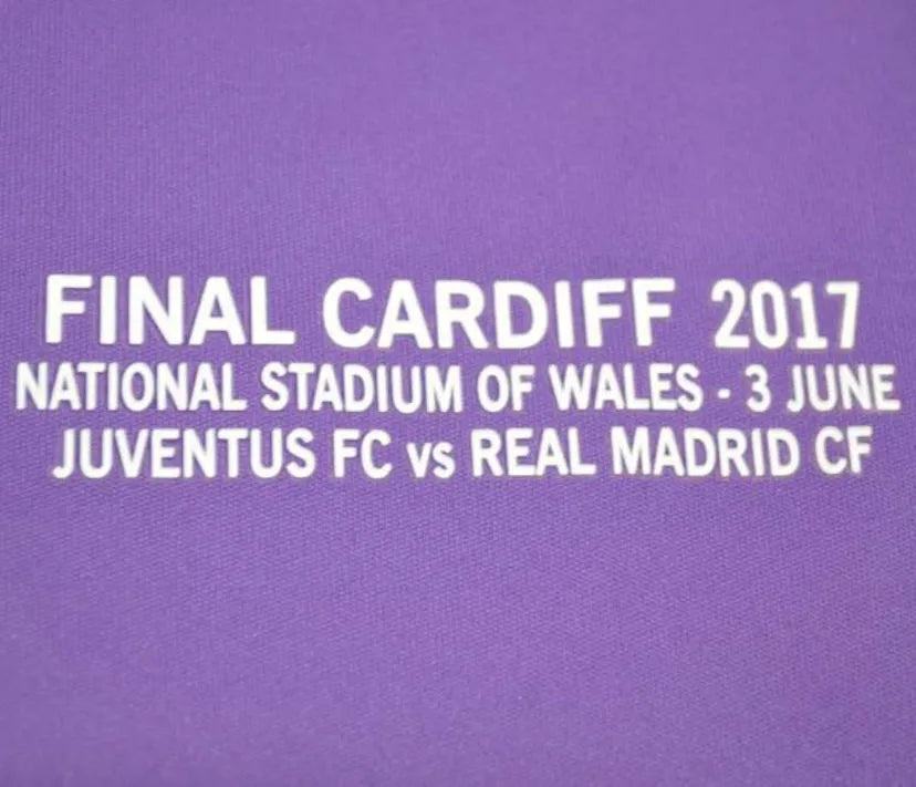 2016/17 Real Madrid UCL Final Retro Football Kit
