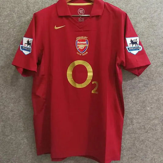 2005/06 Arsenal Home Retro Football Kit