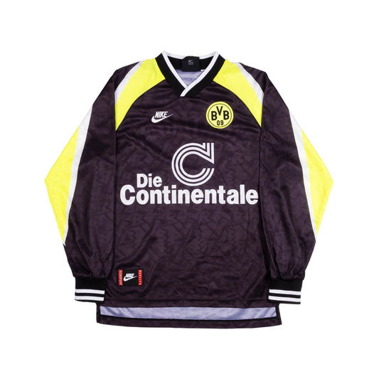 1995/96 Borussia Dortmund Away Long Sleeve Retro Football Shirt