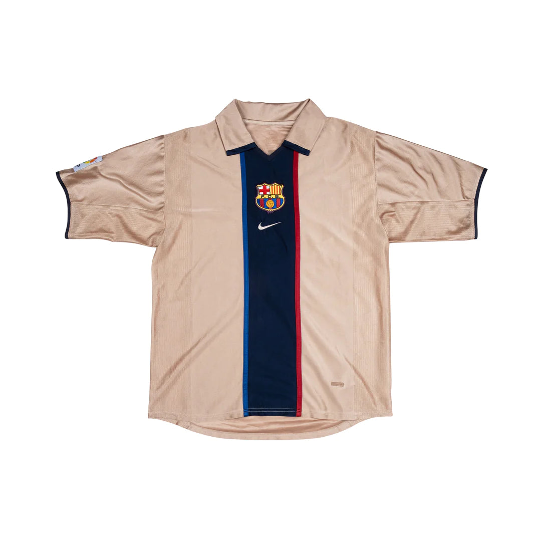 2002 Barcelona Away Retro Football Shirt
