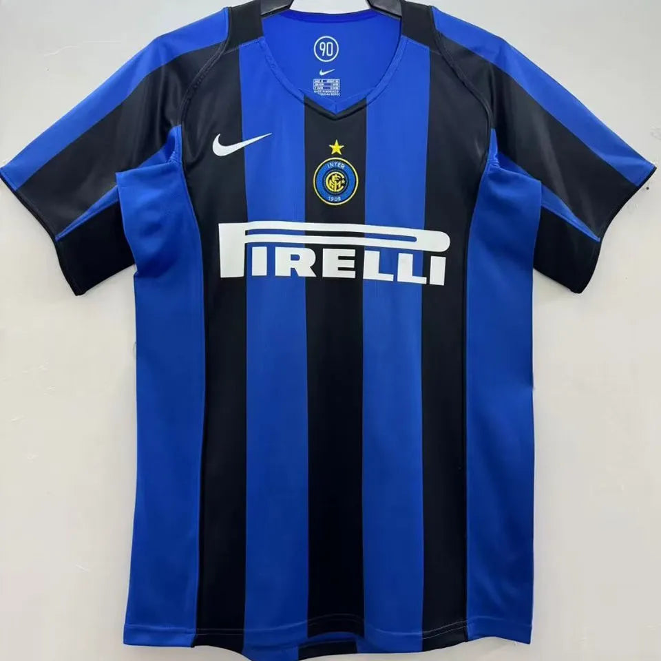 2004/05 Inter Milan Home Retro Soccer Jersey