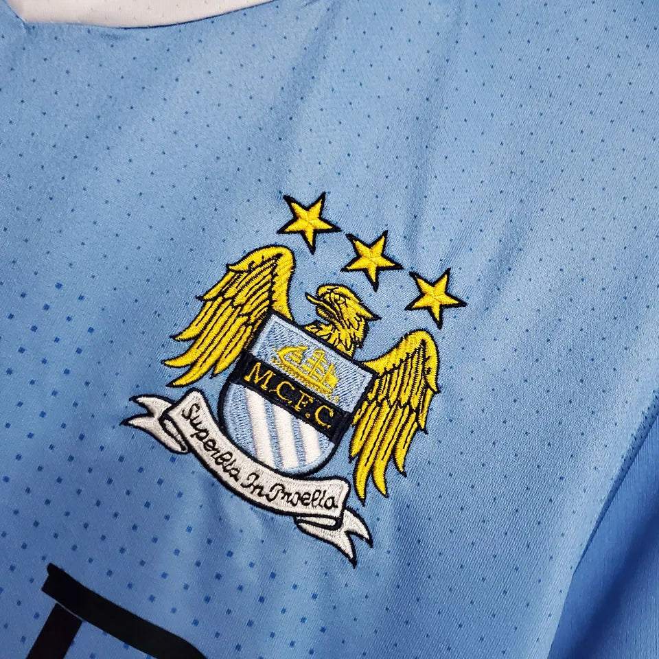 2011/12 Man City Home Retro Football Shirt