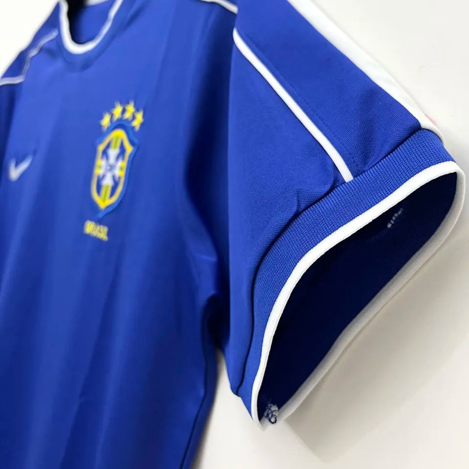1998 Brazil Away Retro Football Shirt