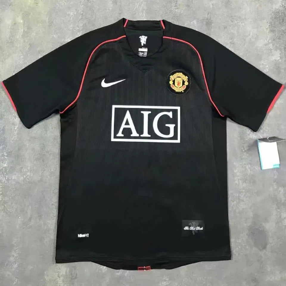 2007/08 Manchester United Away Retro Football Shirt
