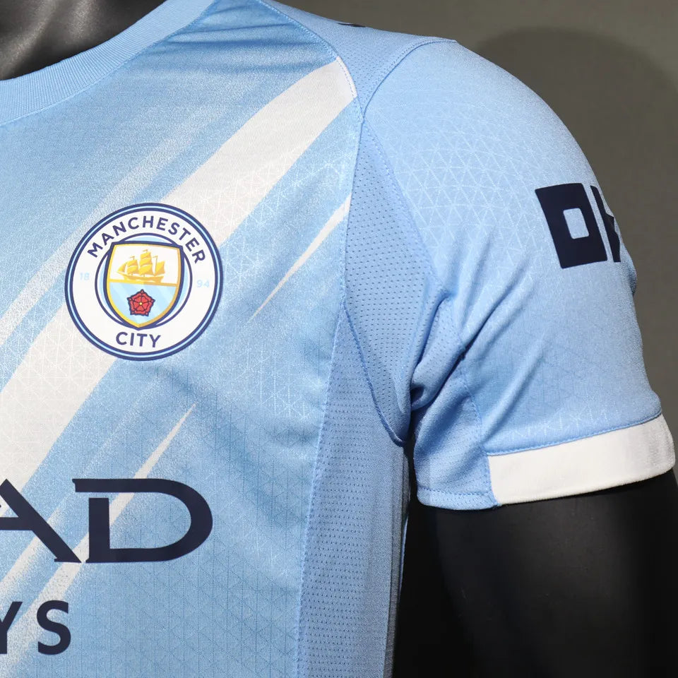 2025/26 Manchester City Home Player Version Football Shirt