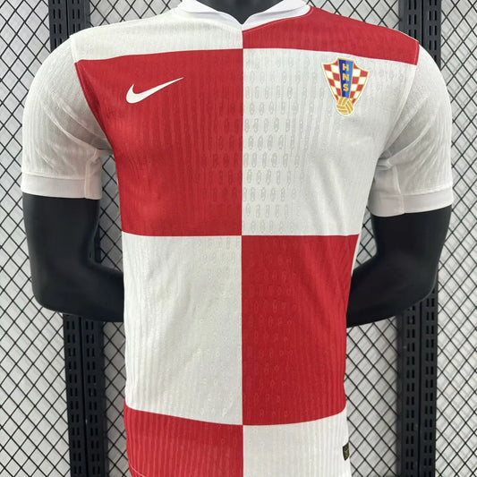 2024 Euros Croatia Home Player Version Football Shirt