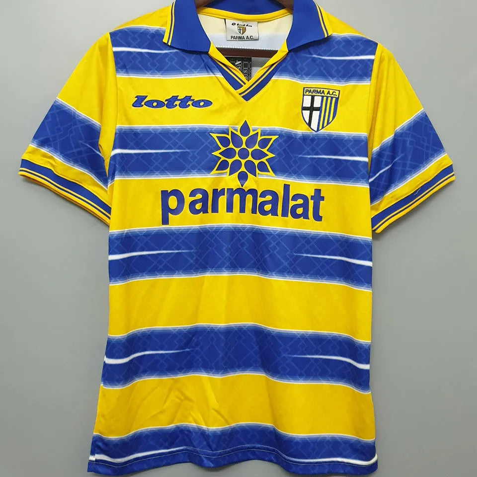 1998/99 Parma Home Retro Football Shirt
