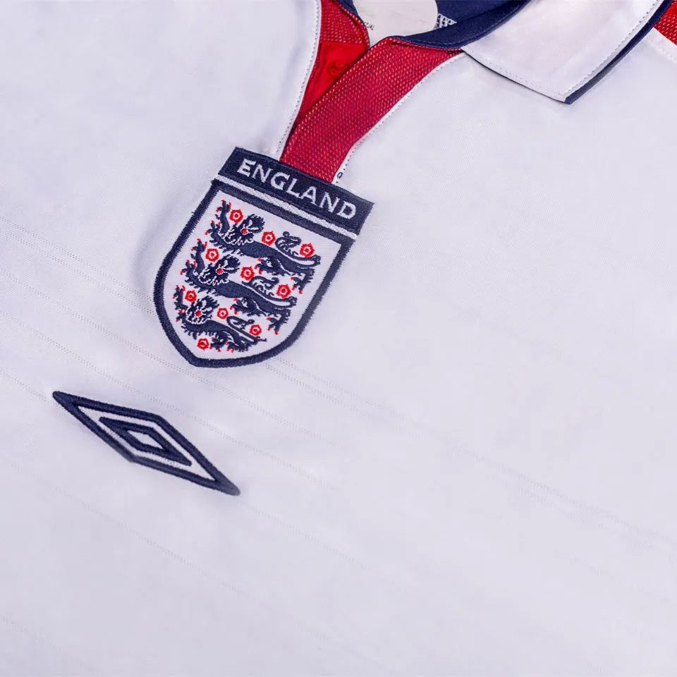 2003-05 England Home Retro Football Shirt