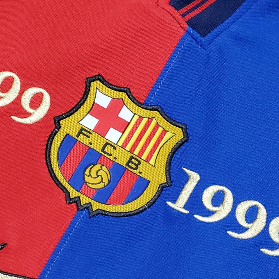 1998/99 Barcelona 100Y Retro Football Shirt