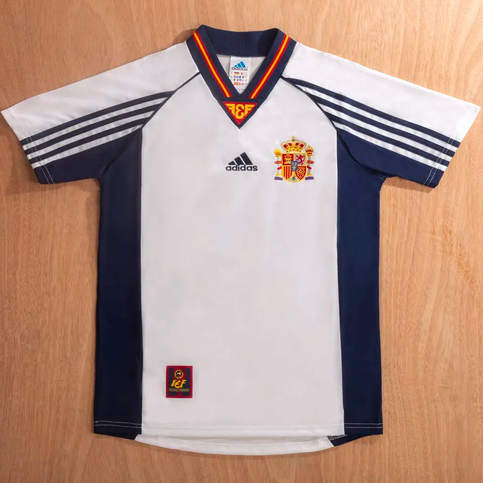 1998 Spain Away Retro Football Shirt
