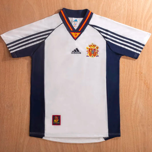 1998 Spain Away Retro Football Shirt