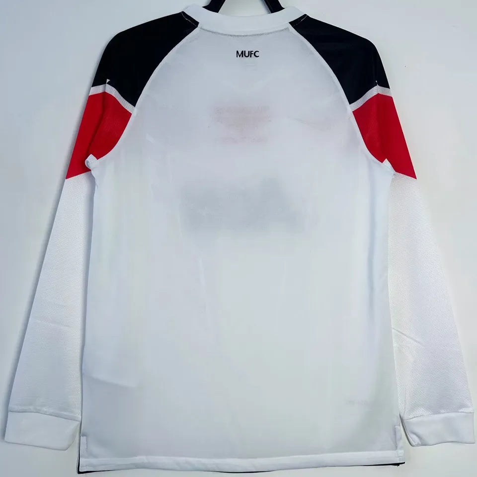 2010/11 Manchester United Away Long Sleeve Football Shirt