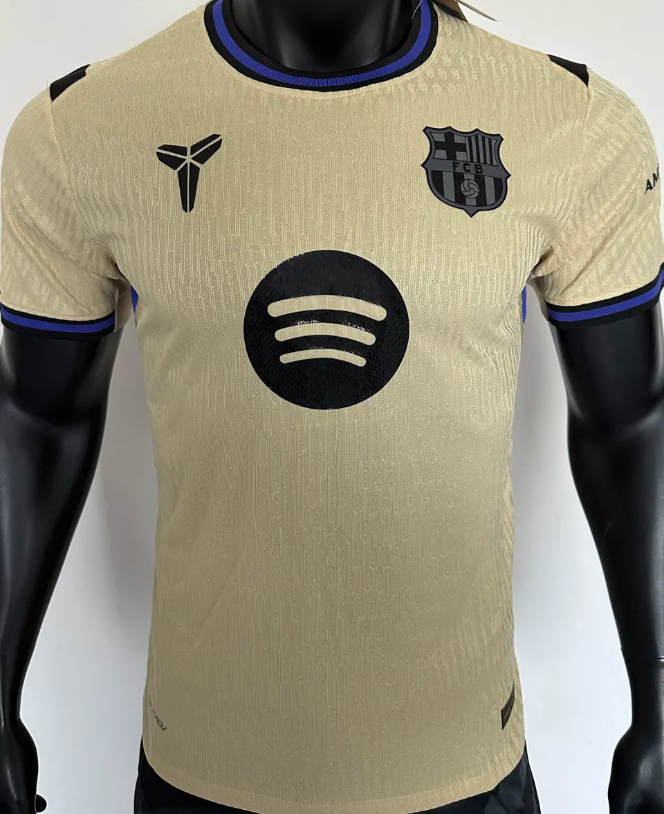 2025/26 Barcelona Away Player Version Football Shirt