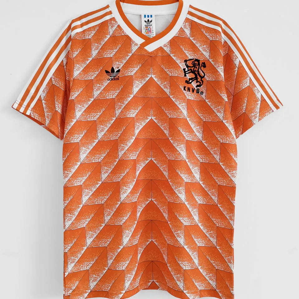 1988 Netherlands Home Retro Football Shirt