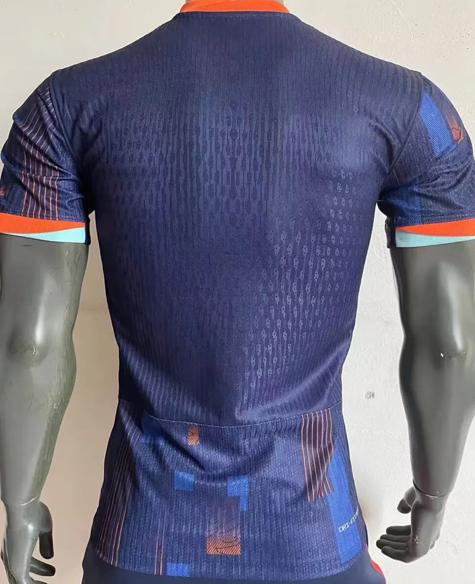 2024 Euros Netherlands Away Player Version Football Shirt
