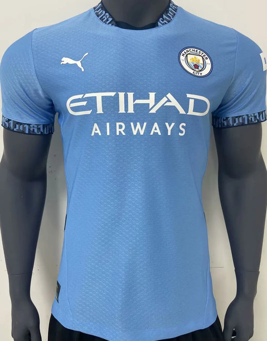 2024/25 Manchester City Home Player Version Football Shirt