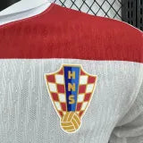 2024 Euros Croatia Home Player Version Football Shirt