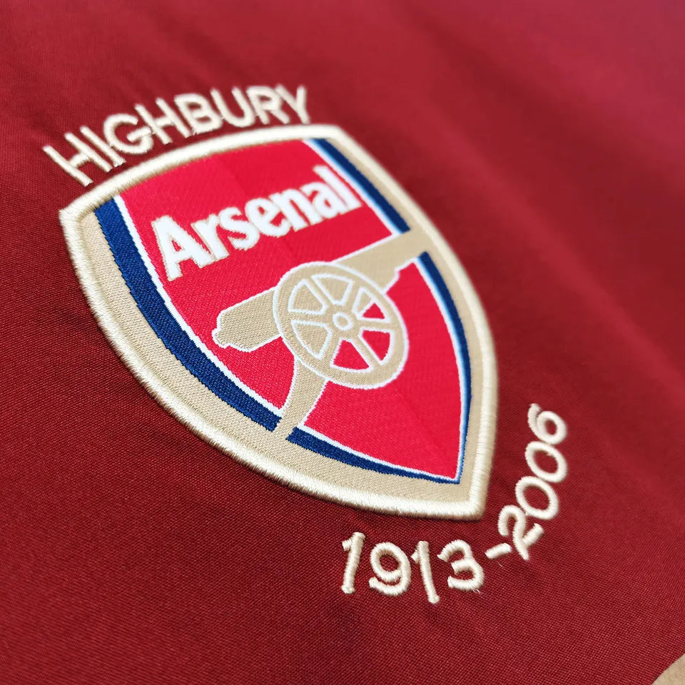 2005/06 Arsenal Home Retro Long Sleeve Football Shirt