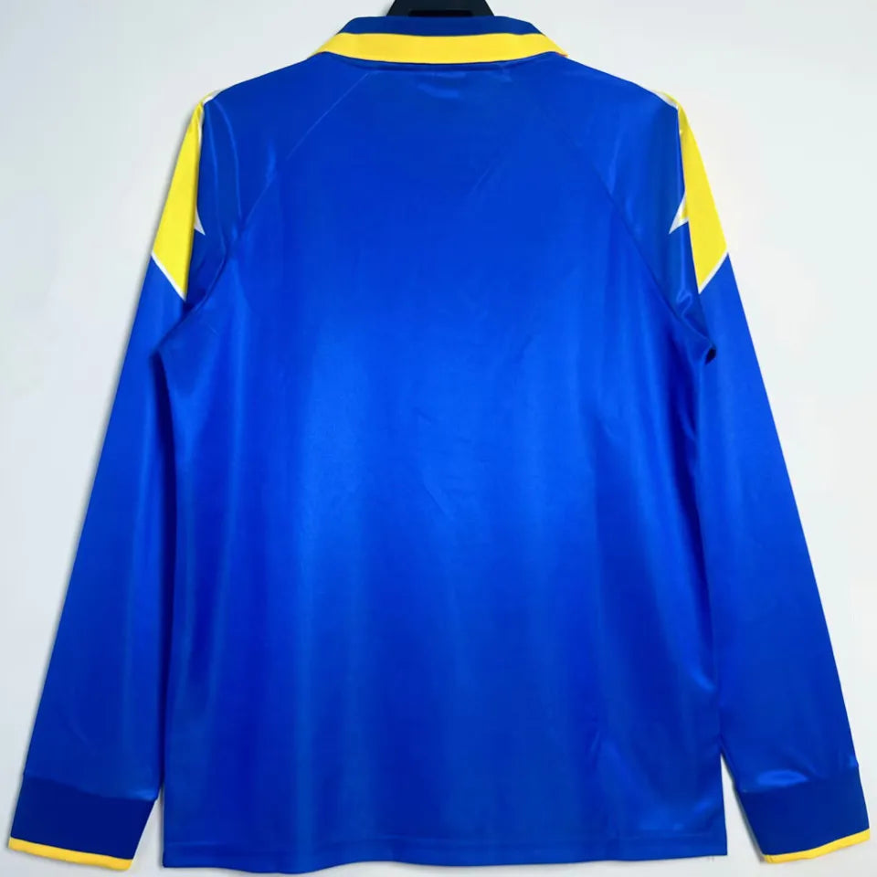 1995/96 Juventus Away Retro Long Sleeve Football Shirt