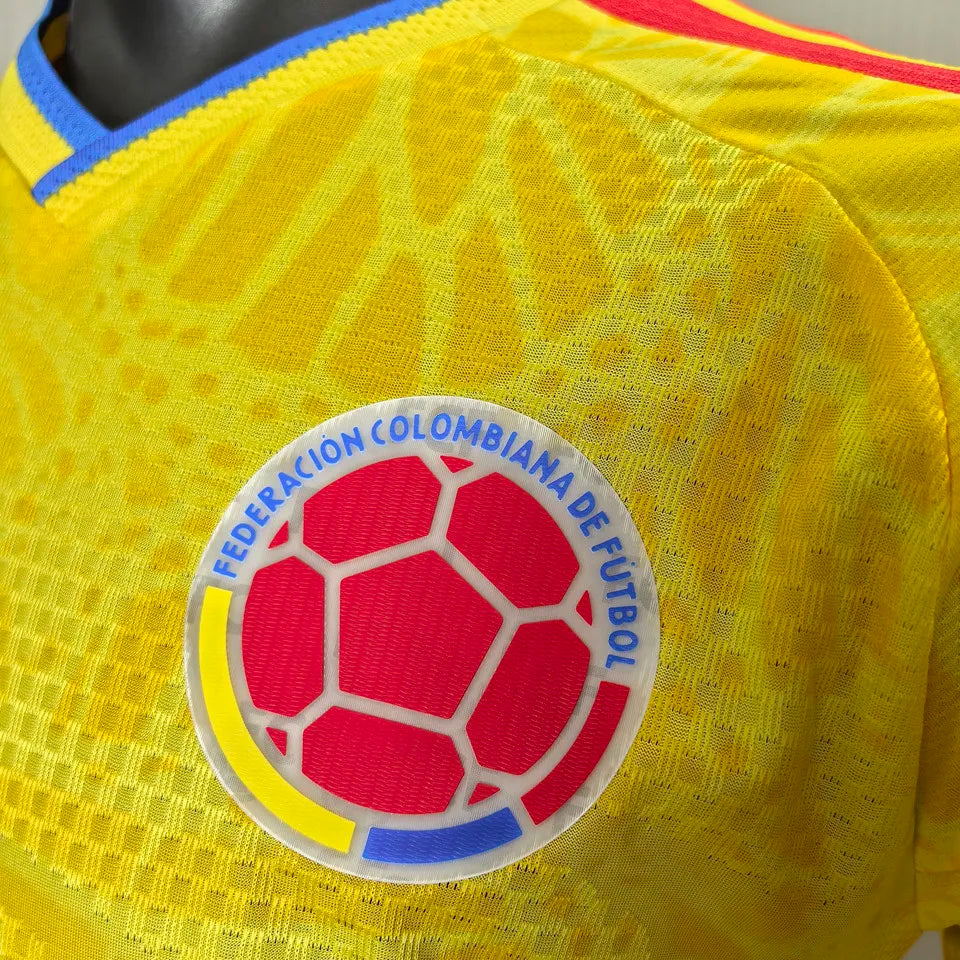 2026 Colombia Home World Cup Player Version Football Shirt