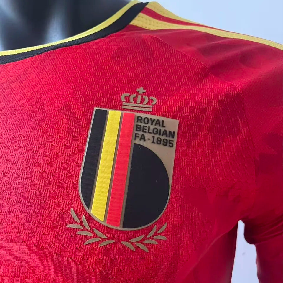 2026 Belgium Home World Cup Player Version Football Shirt