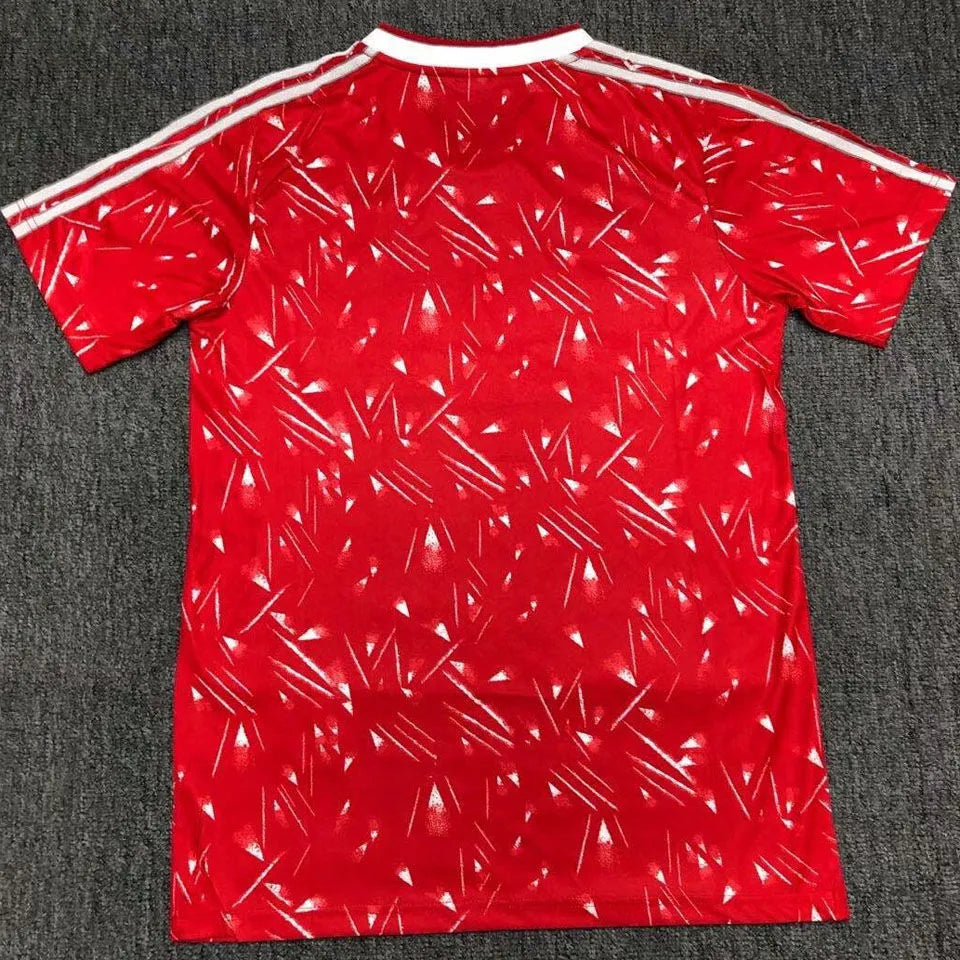 1989/91 Liverpool Home Retro Football Shirt