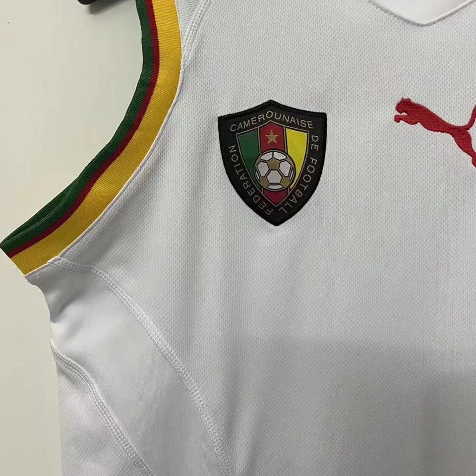 2002 Cameroon Away Retro Football Shirt