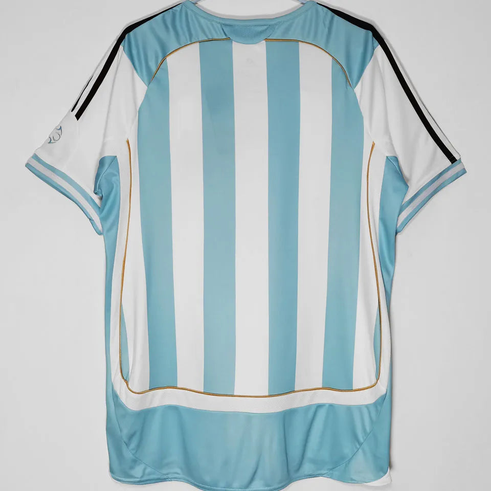 2006 Argentina Home Retro Football Shirt