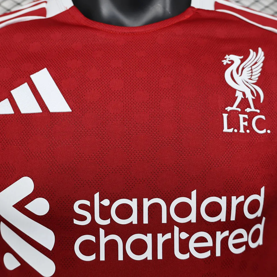 2025/26 Liverpool Home Player Version Football Shirt