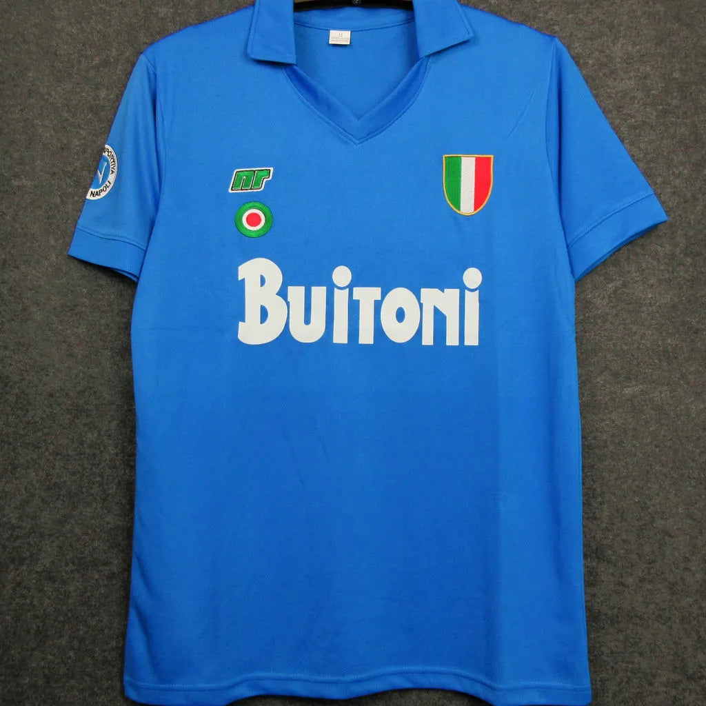1987/88 Napoli Home Retro Football Shirt