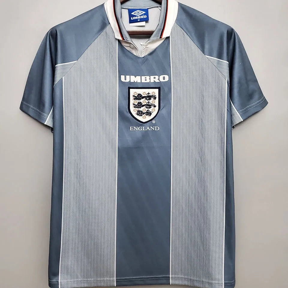 1996 England Away Retro Football Shirt