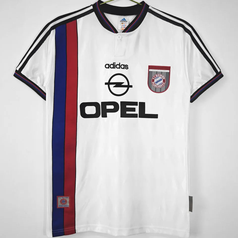 1996-98 Bayern Munich Away Retro Football Shirt
