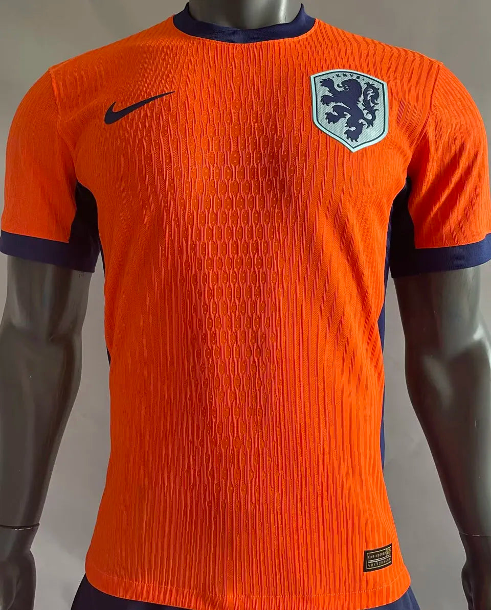 2024 Euros Netherlands Home Player Version Football Shirt