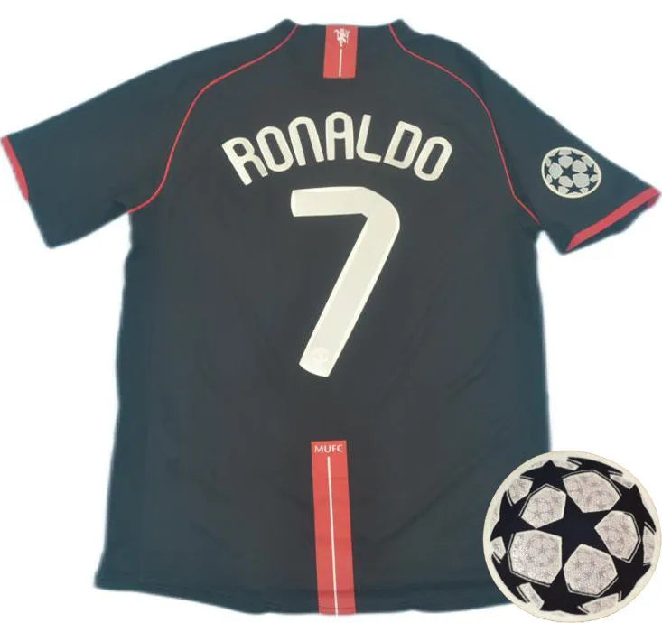 2007/08 Manchester United Away Retro Football Shirt