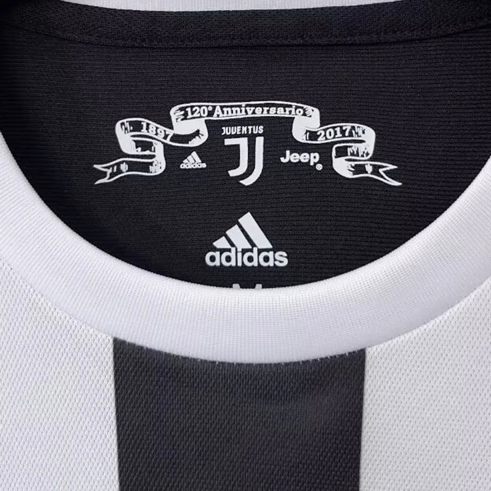 Juventus 120 Years Commemorative Edition Retro Football Shirt