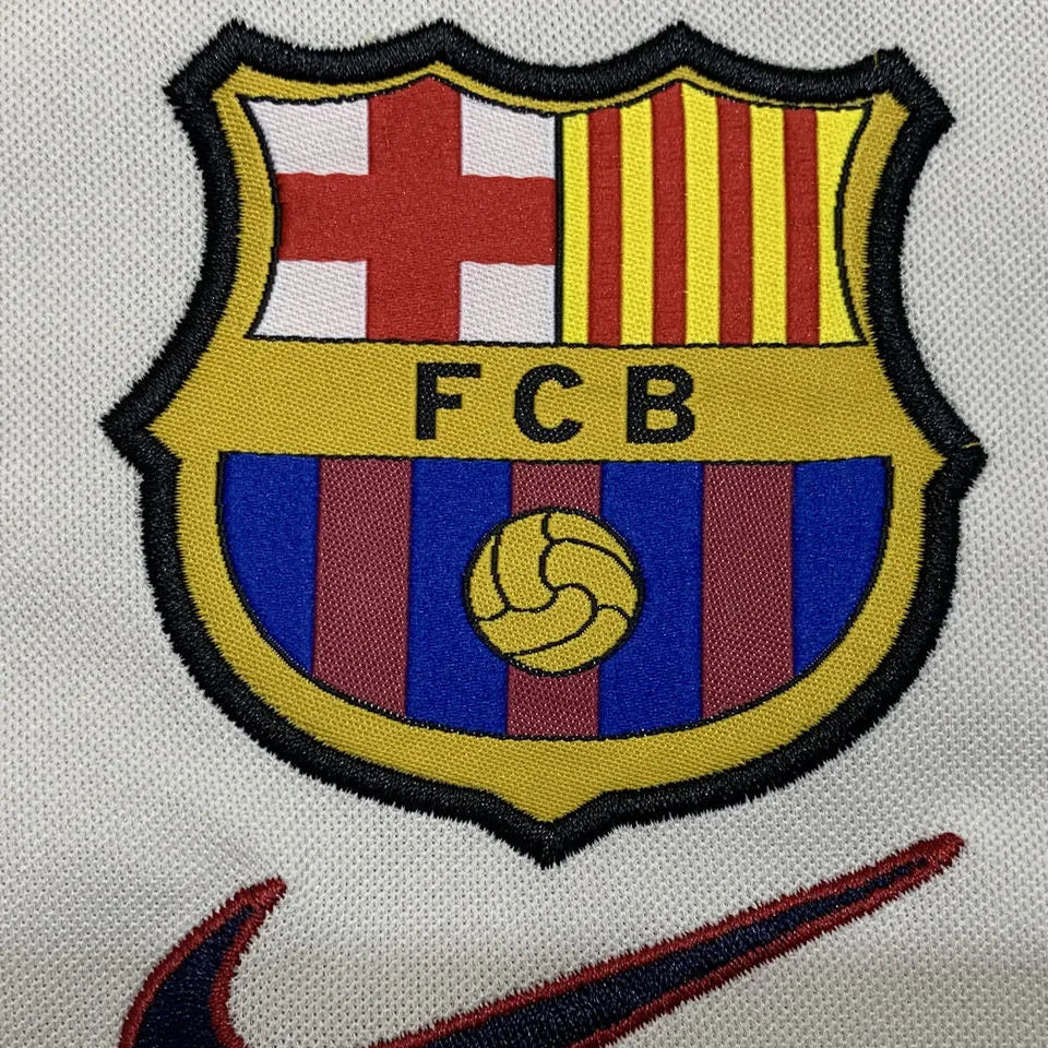 1998/99 Barcelona Away Retro Football Shirt