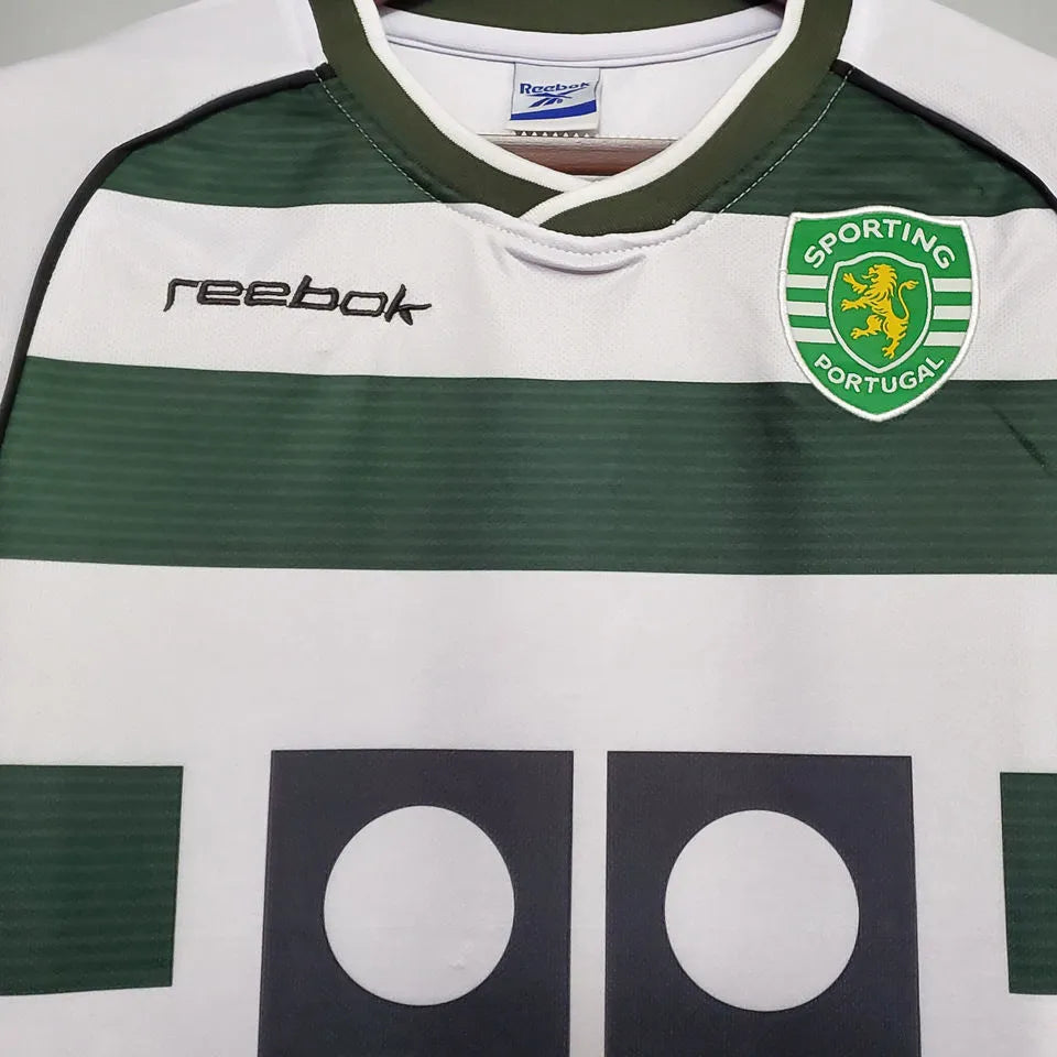 2001/03 Lisbon Home Retro Football Shirt