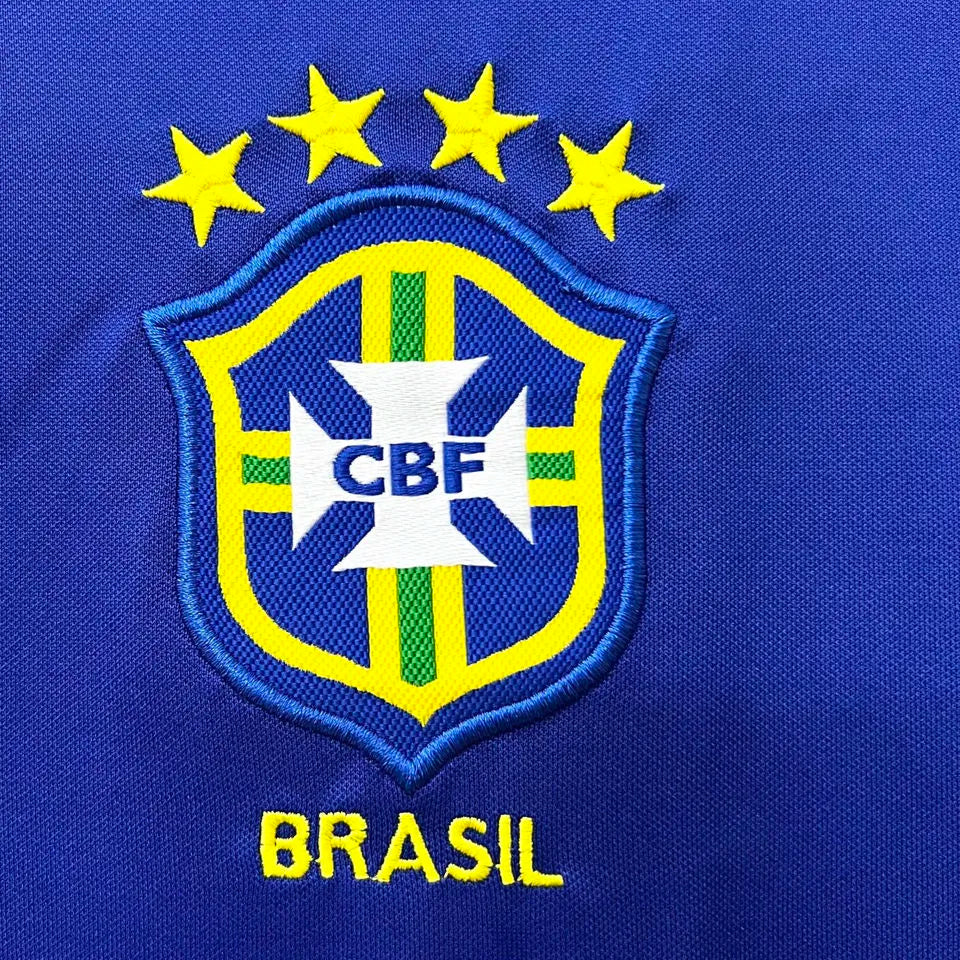 1998 Brazil Away Retro Football Shirt