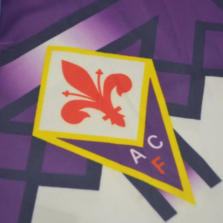1992/93 Fiorentina Home Retro Football Shirt