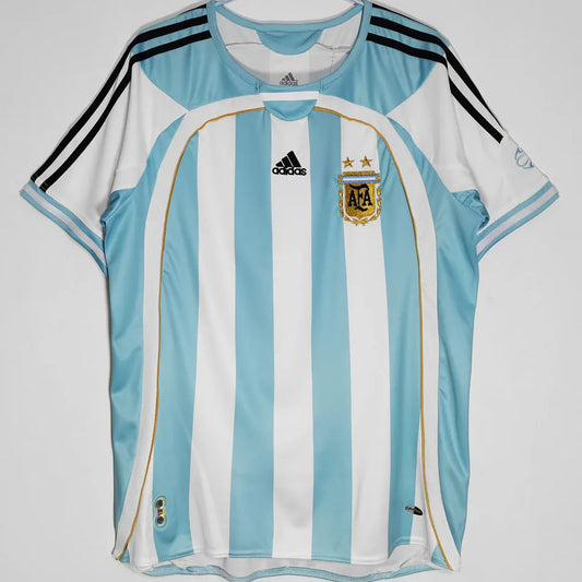2006 Argentina Home Retro Football Shirt